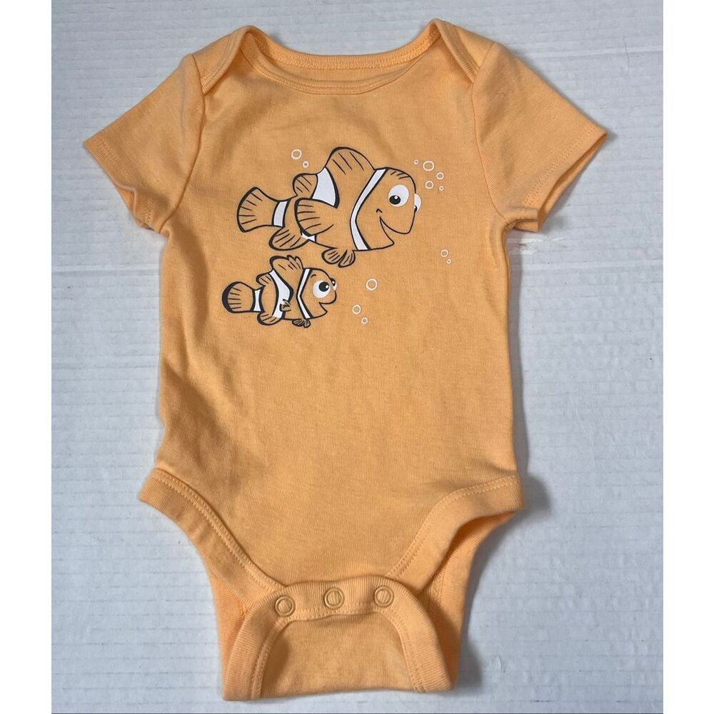Disney Jumping Beans Baby Bean Nemo Bodysuit Size 3 Months